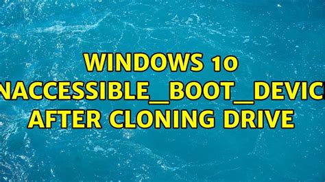 can't find boot device after clone|windows 10 clone to ssd boot.